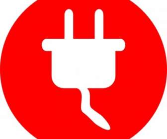 Electric Power Plug Icon Clip Art