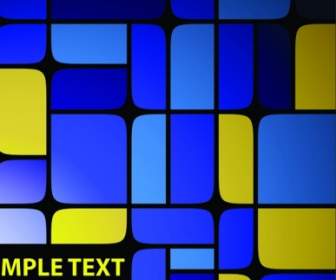 Elegant Checkered Background Text Template Vector