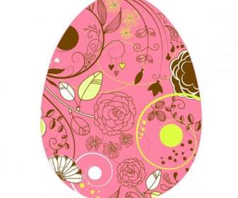 Elegant Pattern Eggs Vector