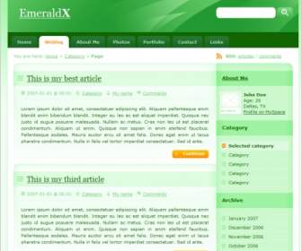 Emeraldx テンプレート