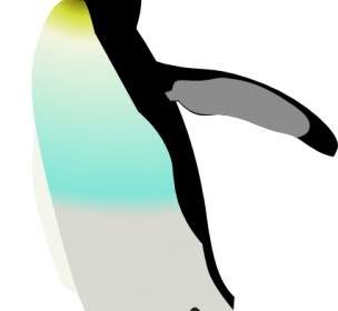 Pingüino Emperador Clip Art