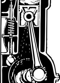 Engine Cross Section Clip Art