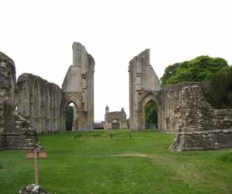 Inglaterra Gran Bretaña Abadía De Glastonbury