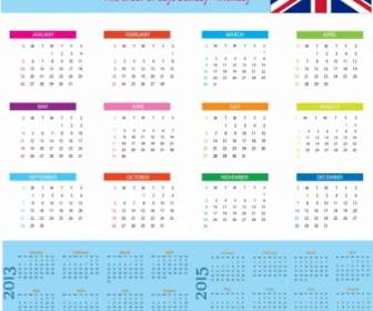 英語カレンダー