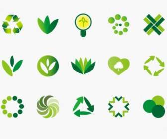 ícones Do Ambiente De Bio E Eco