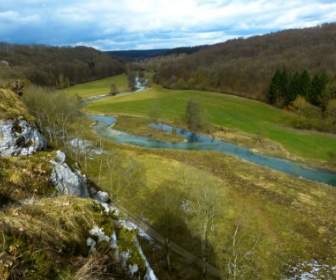 Eselsburg Tal Brenz Rivers