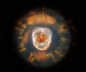 Niebla Planetaria De La Nebulosa Esquimal Ngc