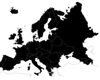 Europ 지도