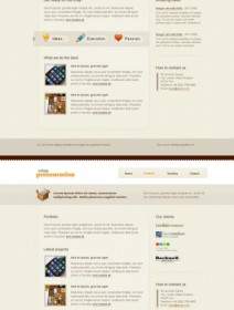 Europe And The United States Of Tea Web Design Templates Psd