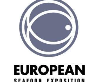 Esposizione Di Frutti Di Mare Europeo