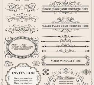 Europeanstyle Lace Border Vector