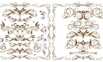 Europeanstyle Lace Pattern Vector Fashion