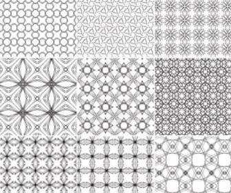 Europeanstyle Tiled Background Pattern Vector
