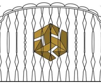 Europeantype Pattern Iron Fence Vector