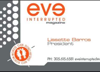 Eve Interrupted Magazine