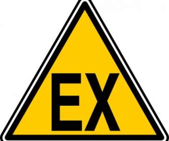 Ex Road Sign Clip Art
