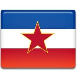 Ehemaligen Jugoslawien Flag