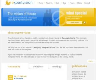 Expert Vision Template