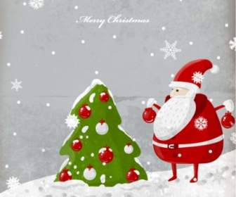 Exquisite Christmas Illustration Vector