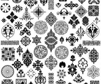 Exquisite Classic Traditional Pattern Vector