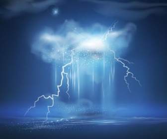Exquisite Thunderstorms Background