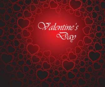 Tarjetas De Felicitación Día De Exquisitos Valentine39s Vector