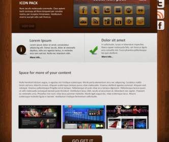 Exquisite Web Templates Psd Layered