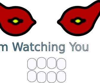 Augen-Logo-ClipArt-Grafik