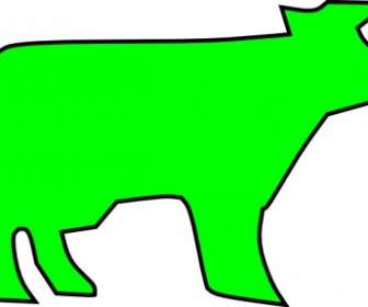 Farm Animal Outline Clip Art