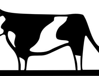 Farming Cow Clip Art