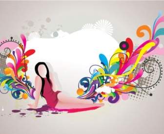 Fashion And Beauty Pattern Vector