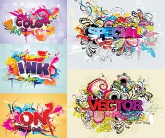 Fashion Font Design Vector