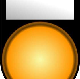 ファットボーイ Voyant オレンジの硫酸アルミニウム カリウム オレンジ点灯クリップ アート
