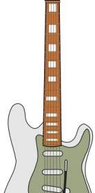 Fender Stratocaster Gitarre-ClipArt