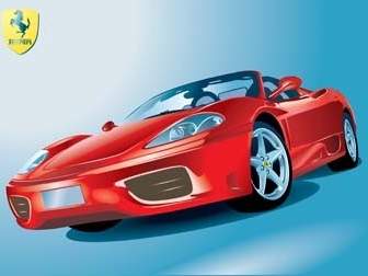 Chariot De Sport Ferrari
