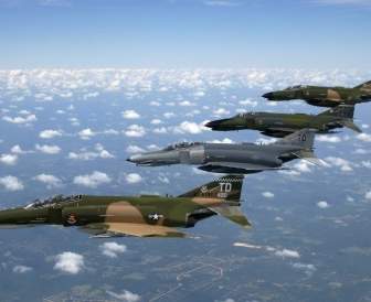 Fighter Jet Air Force Phantom Ii