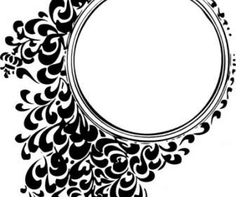 Filigree Circle Clip Art