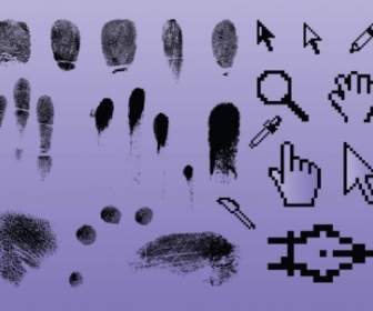 Fingerprint Pointer Graphics