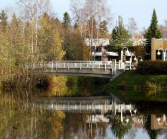 Finland Bridge River