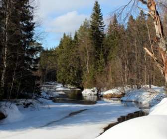 finland landscape winter
