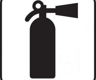 Fire Extinguisher White Clip Art