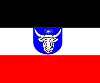 Flagge Deutsch-Sudwestafrika-ClipArt-Grafik
