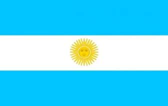 Flagge Argentinien ClipArt