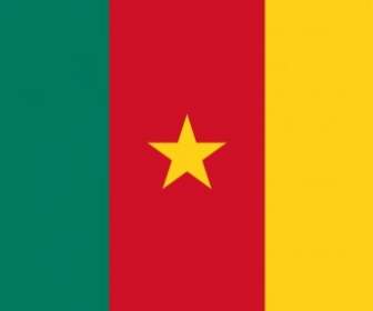 Flagge Kamerun ClipArt