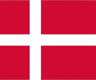 クリップアート デンマークの旗