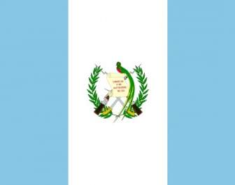 Bandera De Clip Art De Guatemala