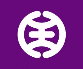 Flagge Von Hachioji Tokio ClipArt