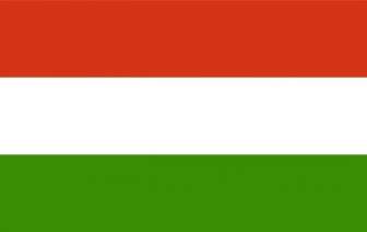 Flagge Von Ungarn-ClipArt