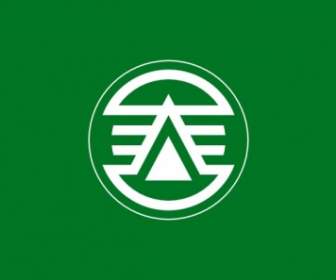 Flagge Des Kasuga-Fukuoka-ClipArt-Grafik