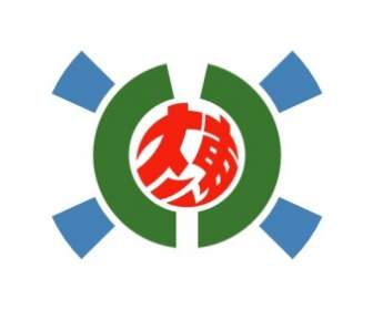 Flagge Der Kitadaito Okinawa ClipArt